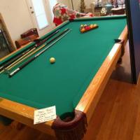 Regulation Size Steepleton Pool Table For Sale