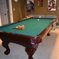 Furniture Style Brunswick Billiard Table For Sale